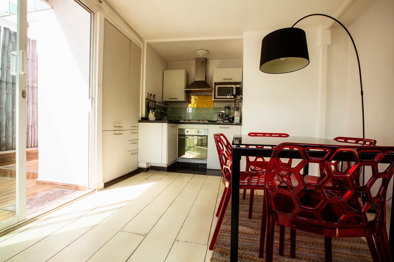 Deluxe One-Bedroom Apartment with City View